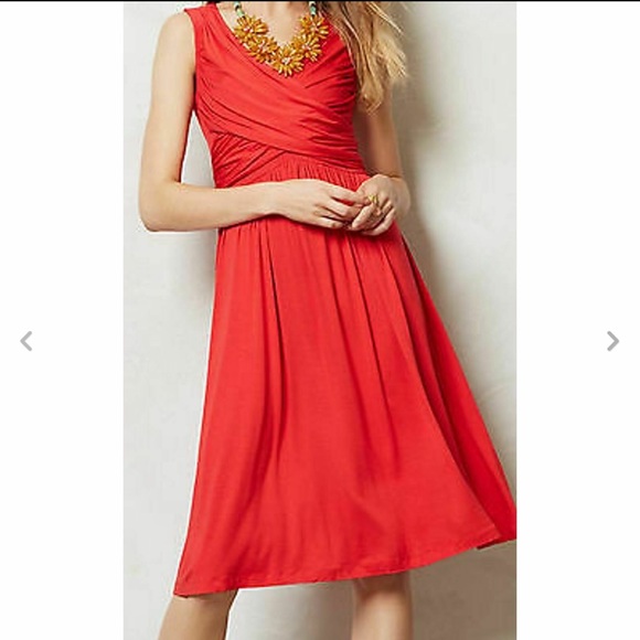 Anthropologie Dresses & Skirts - Anthropologie Girls From Savoy Jersey Faux Wrap Dress NWT size Large
